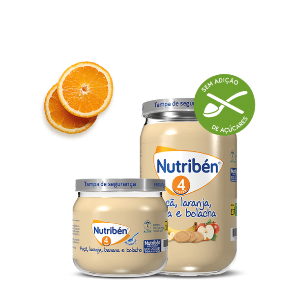 Nutribén Maçã, Laranja, Banana e Bolacha - farmacia rodrigues rocha