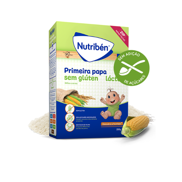 Nutriben Primeira Papa Sem Glúten Láctea