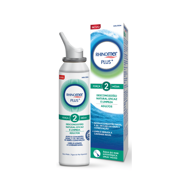 Rhinomer Plus Força 2 Spray Nasal - Farmácia Rodrigues Rocha