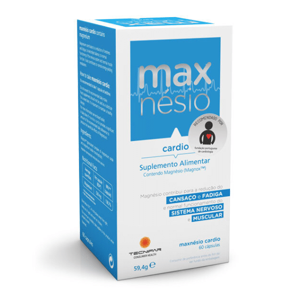 Maxnésio cardio 60 comprimidos
