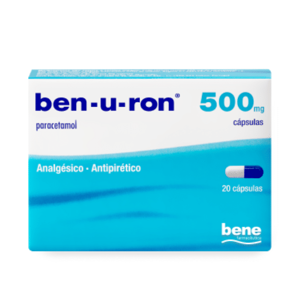 ben-u-ron 500mg cápsulas