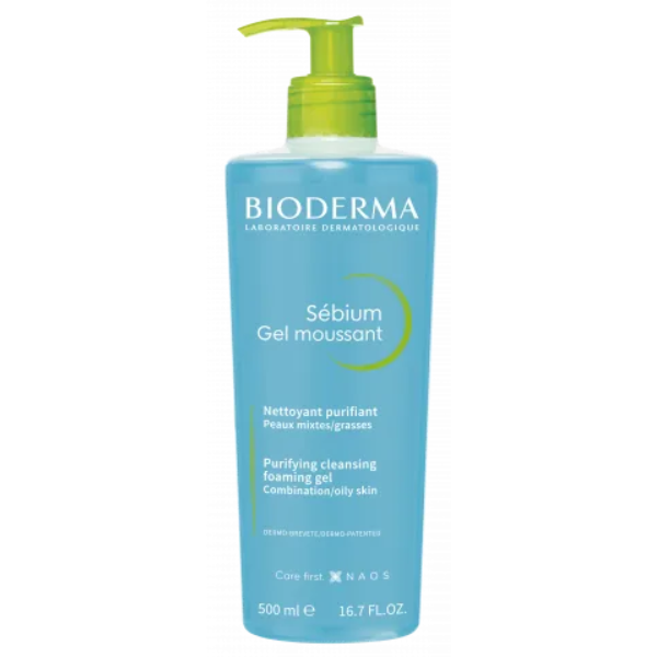 Sébium Gel Moussant 500 ml Bioderma
