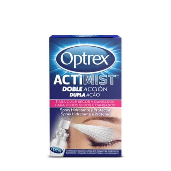 Optrex Spray Actimist Olhos Secos e Cansados - Farmácia Rodrigues Rocha