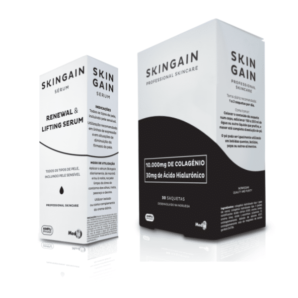 skingain saquetas oferta sérum