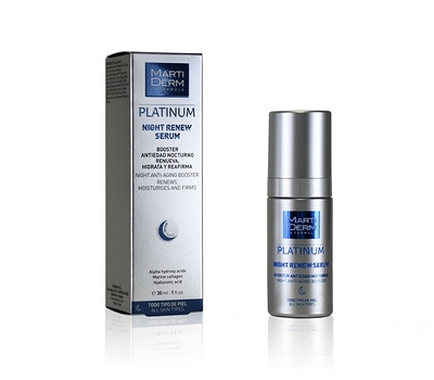 Martiderm Platinum Night Renew Serum