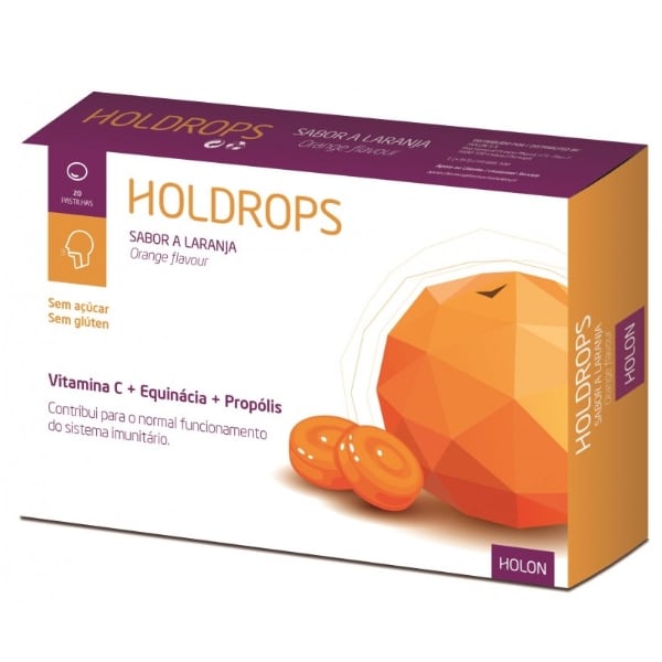 Holdrops Pastilhas Laranja