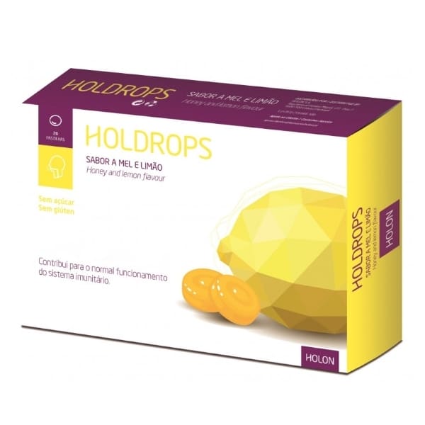 Holdrops Pastilhas Mel e Limão