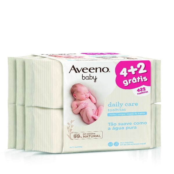 Aveeno Baby Toalhitas Leve 6 Pague 4