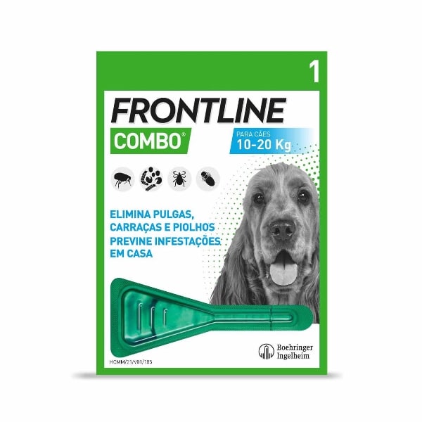 Frontline Combo Cão 10 a 20 Kg 1 pipeta