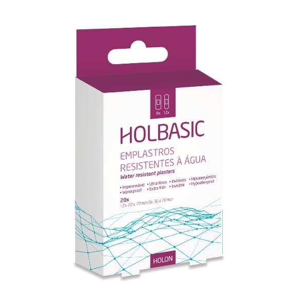 Emplastro resistentes água Holbasic