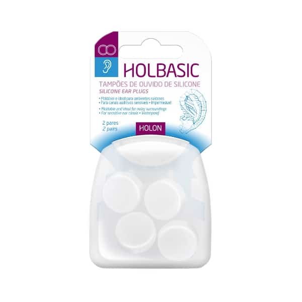 Tampão Ouvido Silicone Holbasic