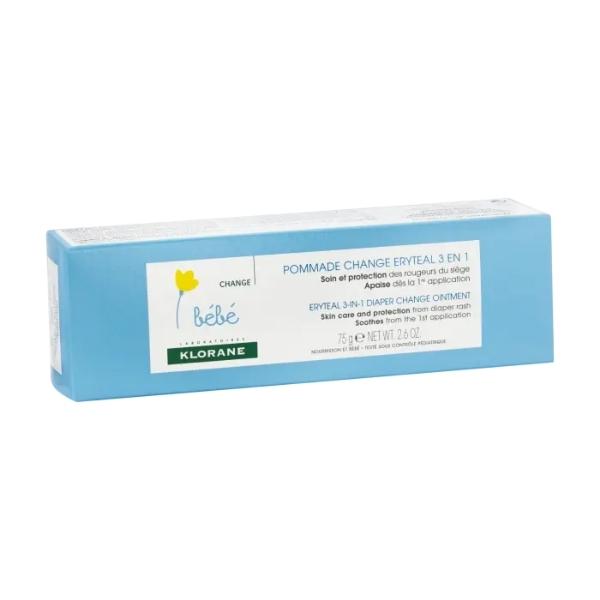 Klorane Bebé Eryteal Pomada 3 em 1 - 75 gramas