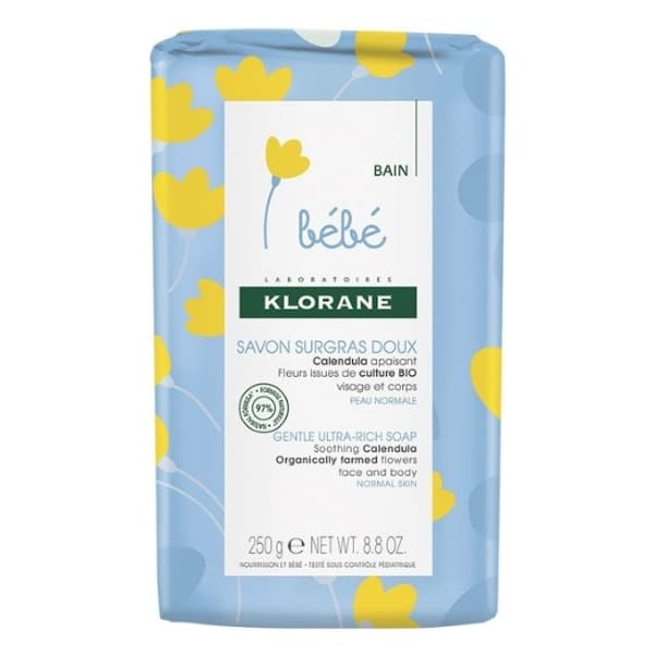 Klorane Bebé Sabonete Gordo 250 Gramas