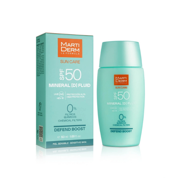 Martiderm Sun Care Mineral D Fluid SPF50 50 ml - Farmácia Rodrigues Rocha