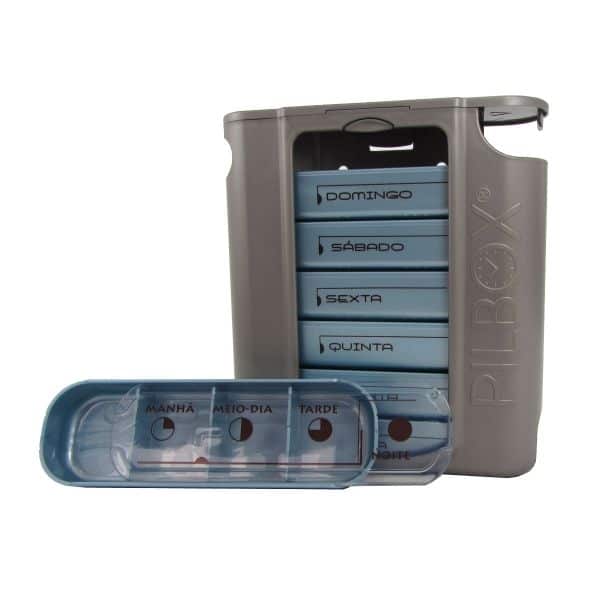 Pilbox Sete Dispensador Medicamentos 7 Dias