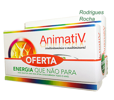 AnimatiV Nova Formulação - 60 cápsulas + 30 cápsulas OFERTA