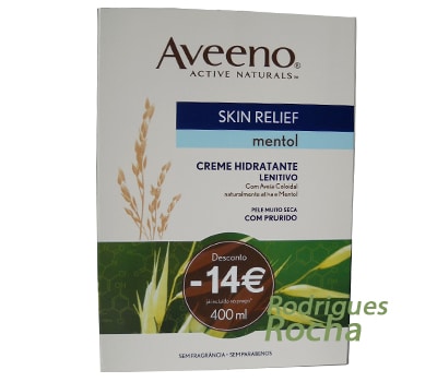 Aveeno Skin Relief Menthol PACK PROMOCIONAL