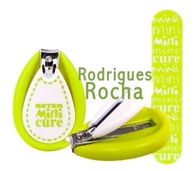 Beter Kit Corta-Unhas e Lima - Verde