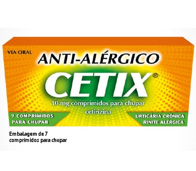 Cetix Comprimidos para Chupar