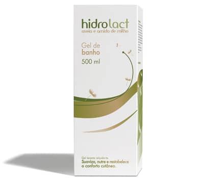Hidrolact Gel Banho Aveia e Milho 500 ml