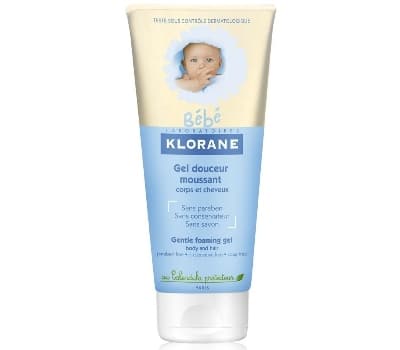 Klorane Bebé Gel Espuma Corpo e Cabelo - 200 ml
