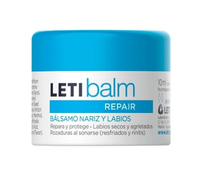 Leti Balm Repair Bálsamo Reparador Nariz e Lábios