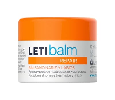Leti Balm Repair Pediátrico Bálsamo Reparador Nariz e Lábios