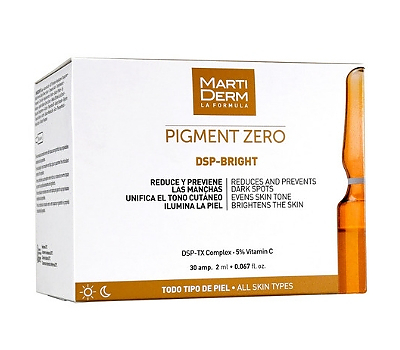 Martiderm Pigment Zero DSP-Bright Ampolas