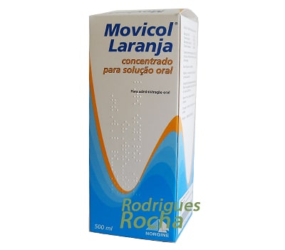 Movicol Laranja concentrado para solução oral