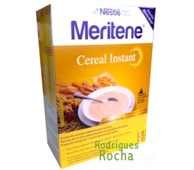 Nestlé Meritene Cereal Instant 8 Cereais e Mel 600 gramas