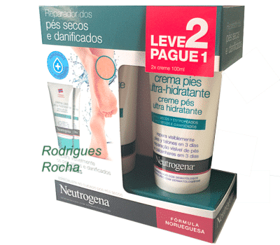 Neutrogena Creme de Pés Ultra-hidratante - LEVE 2 PAGUE 1