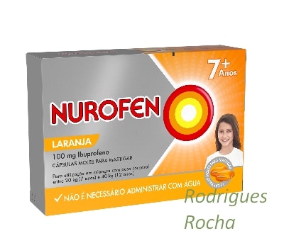 Nurofen 100 Cápsulas Mastigáveis