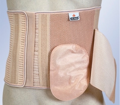 Orliman Stomamed Faixa Abdominal para Ostomizados com Orifício