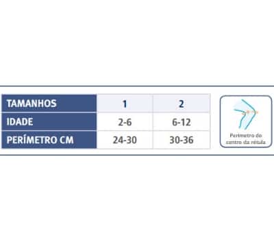 Orliman Pediátrico Imobilizador para Joelho 0º