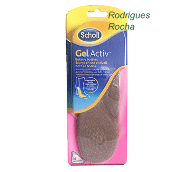 Scholl Palmilhas GelActiv Botas e Botins