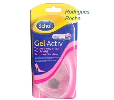 Scholl Palmilhas GelActiv Saltos Altos