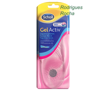 Scholl Palmilhas GelActiv Sapatos Rasos