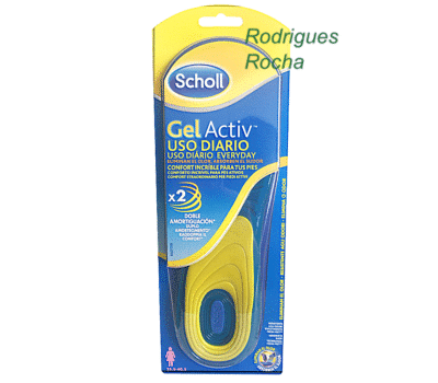 Scholl Palmilhas GelActiv Uso Diário