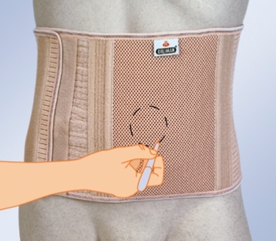 Stomamed Faixa Abdominal para Ostomizados sem Orifício