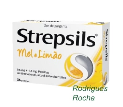 Strepsils Mel e Limão