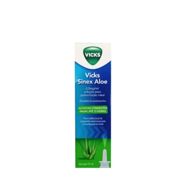 Vicks Sinex Aloe Pulverização Nasal