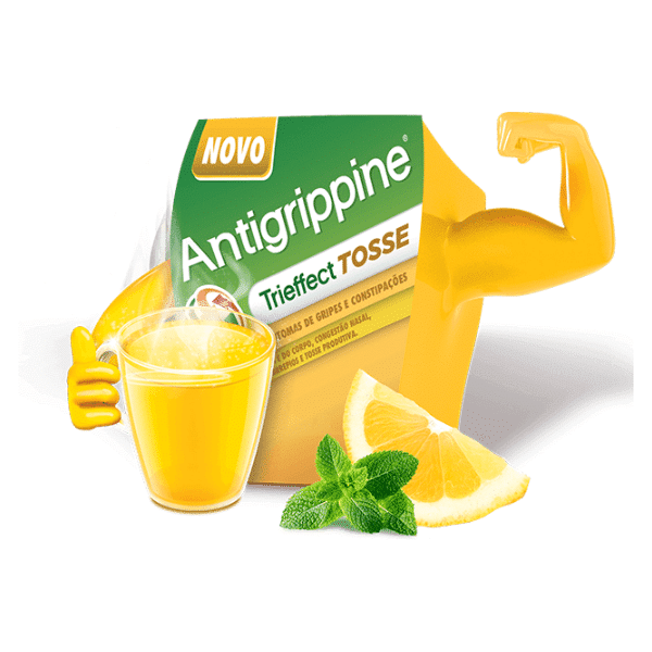 Antigrippine Trieffect Tosse 10 Saquetas