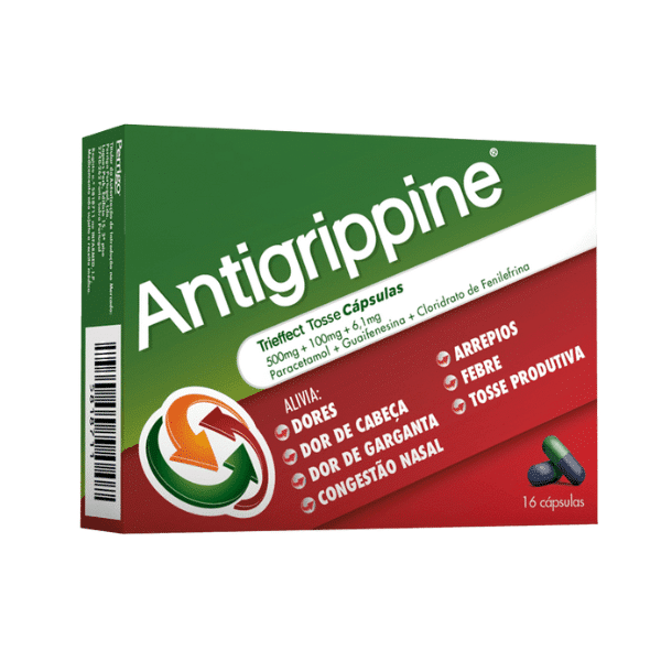 Antigrippine Trieffect Tosse 16 cápsulas