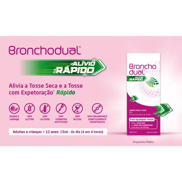 Bronchodual Alívio Rápido Xarope