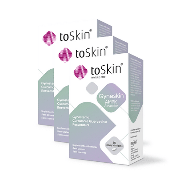 Gyneskin AMPK Ativador Pack Promocional 3 meses