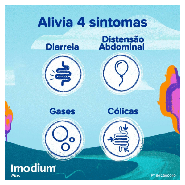 Imodium Duoeffect 12 comprimidos