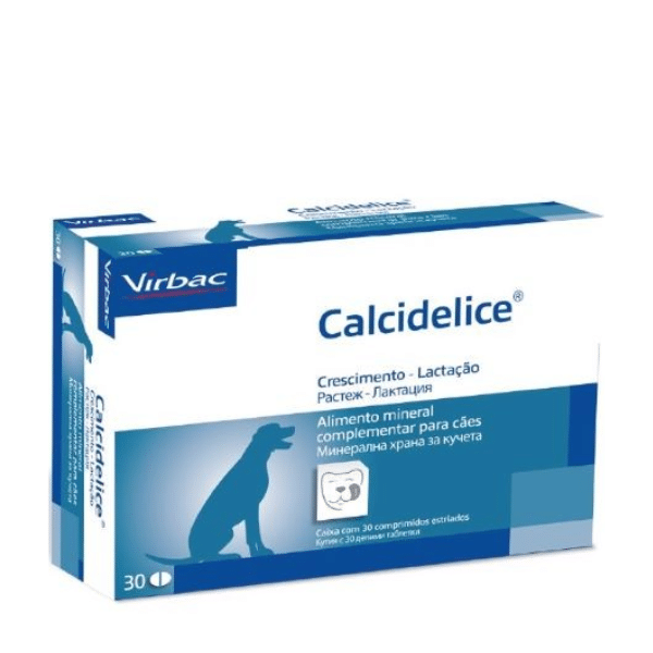 Calcidelice Suplemento 30 comprimidos - Farmácia Rodrigues Rocha