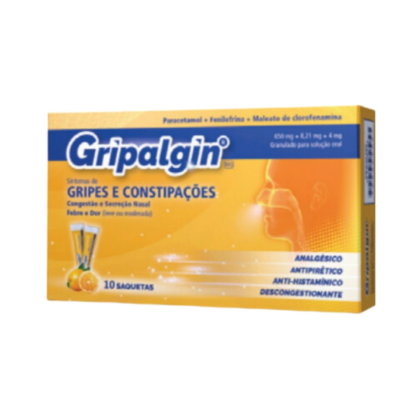 gripalgin 10 saquetas
