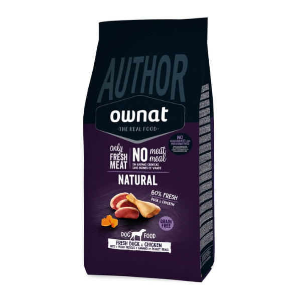 Ownat Author Ração Cão com Pato e Frango