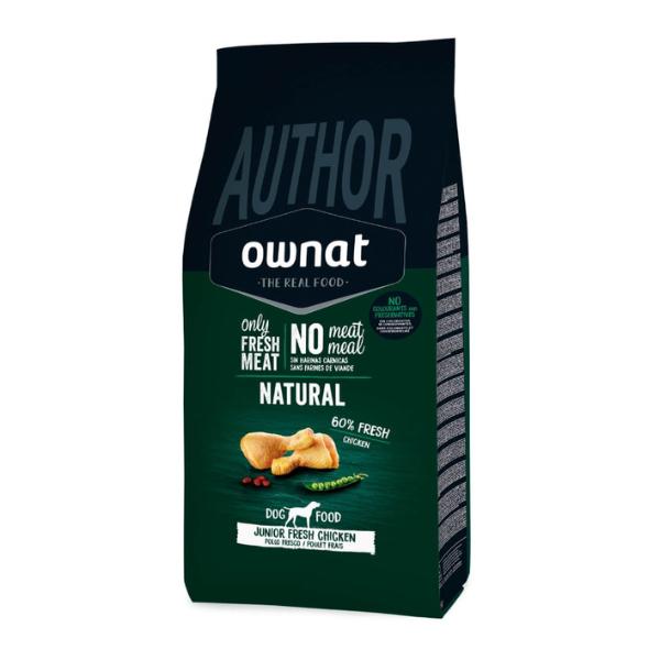 Ownat Author Ração Cão Júnior com Frango